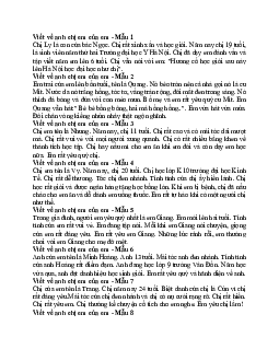 Viết về anh chị em của em | Tập làm văn lớp 2 | Cánh diều