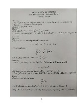 Đề thi Giải tích 3 đề số 2 giữa kỳ 1 năm học 2022-2023 | Trường Đại học Khoa học tự nhiên, Đại học Quốc gia Hà Nội