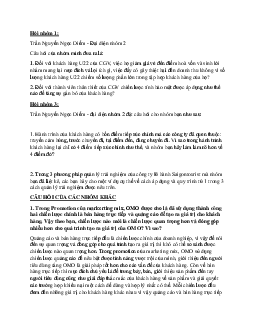 Câu hỏi phản biện môn Quản trị nhân lực | Đại học Hoa Sen