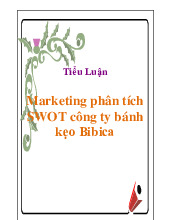 Tiểu luận : Marketing phân tích SWOT công ty bánh kẹo Bibica | Trường Đại học Đà Nẵng
