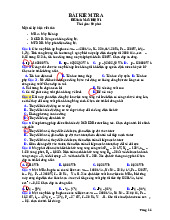 Bài kiểm tra - Tổng hợp câu hỏi thực hành môn Máy điện 1 | Trường Đại học Bách Khoa Hà Nội