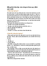 Mẫu giấy triệu tập của công an theo quy định mới nhất