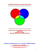 Ôn kiến thức, luyện kỹ năng chuyên đề mệnh đề và tập hợp