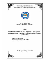 Nghiên cứu tình huống về lãnh đạo trong doanh nghiệp Vinamilk dưới sự tác động từ nhu cầu và động cơ làm việc của con người | Bài thảo luận quản trị học