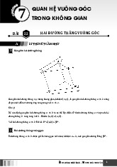 Quan hệ vuông góc trong không gian Toán 11 KNTTVCS – Phan Nhật Linh