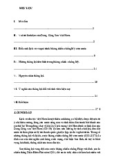 Tiểu luận: Những thắng lợi lớn của cách mạng Việt Nam | Môn Chính trị - Trường Cao đẳng Công Nghệ Bách Khoa Hà Nội