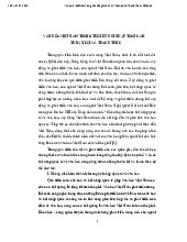 Văn hóa việt nam trong thời kỳ hội nhập toàn cầu: thuận lợi và thách thức môn cơ sở văn hóa| Trường Đại học Hà Nội