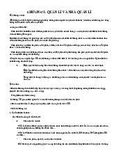 Đề cương ôn thi Môn Quản lý học | Đại học Kinh Tế Quốc Dân