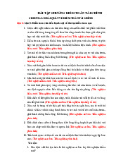 Bài Tập Kiểm Toán Tài Chính - BTC 2023