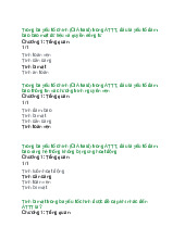 Bài tập trắc nghiệm an toàn thông tin - Nguyên lý hệ điều hành - Học Viện Kỹ Thuật Mật Mã