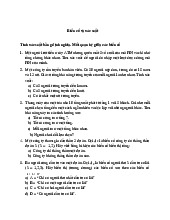 Bài tập Chương 1- Biến cố và Xác suất | Môn Xác Xuất Thống Kê| Học Viện Ngân Hàng