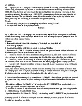 Câu hỏi và trả lời về Luật Kế toán | Đại học Kinh tế kỹ thuật công nghiệp