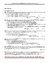 Bài tập Xác suất thống kê  | Học viện Nông nghiệp Việt Nam