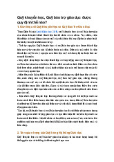 Quỹ khuyến học, Quỹ bảo trợ giáo dục được quy định thế nào?