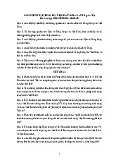 Top câu hỏi ôn LSĐ/ Trường đại học Nguyễn Tất Thành