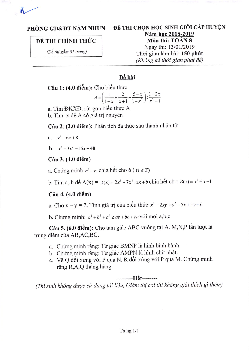 Đề học sinh giỏi huyện Toán 8 năm 2018 – 2019 phòng GD&ĐT Nậm Nhùn – Lai Châu