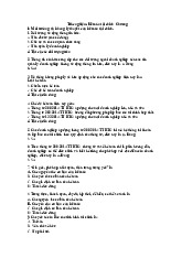 Câu hỏi trắc nghiệm | Môn Kế toán tài chính- Trường Đại học Lao động - Xã hội