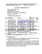 Đề cương chi tiết học phần | Môn toán tài chính