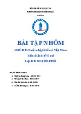 Xuất nhập khẩu ở Việt Nam - Báo cáo bài tập nhóm môn Kinh tế vĩ mô | Trường Đại học Đồng Tháp