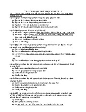 TOP Câu Hỏi Trắc Nghiệm Chương 2 Môn Triết học Mác Lênin | Trường Cao đẳng Kỹ nghệ II