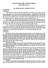 Chuyên Đề Kí, Tùy Bút, Tản Văn - Nhóm 10: Đặc Trưng và Thực Hành