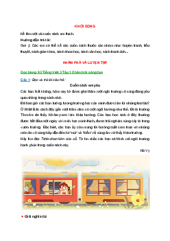 Tiếng Việt 3 trang 93 Bài 2: Cuốn sách em yêu | Chân trời sáng tạo