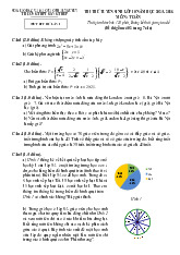 Đề thi thử Toán vào lớp 10 lần 1 năm 2025 – 2026 trường THPT Gang Thép – Thái Nguyên có đáp án