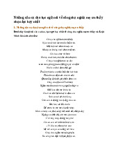 Những câu ca dao tục ngữ nói về công cha nghĩa mẹ ơn thầy chọn lọc hay nhất