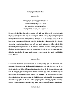 Văn mẫu lớp 11: Tổng hợp mở bài về tác phẩm Chí Phèo (88 mẫu) | Kết nối tri thức