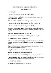 Đề cương ôn tập giữa học kỳ 1 môn Giáo dục công dân lớp 8 năm học 2024 - 2025