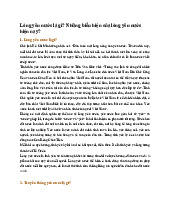 Lòng yêu nước là gì? Những biểu hiện của lòng yêu nước hiện nay? - Ngữ văn 7