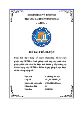 Phân tích thực trạng kế hoạch Marketing đối với sản phẩm của OFÉLIA | Bài thảo luận marketing căn bản