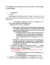 Đề cương môn Kinh tế chính trị Mac Lênin  - trường đại học kinh tế Quốc dân.