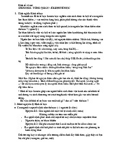Chương 1: Tổng Quan và Nguyên Lý Cơ Bản về Kinh tế học môn Kinh tế vi mô | Trường Đại học Kinh Tế Quốc Dân