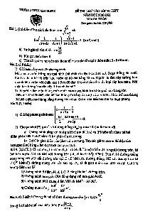 Đề thi thử vào lớp 10 năm 2020 – 2021 trường THCS Kim Giang – Hà Nội