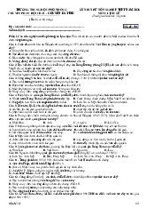 Đề thi thử tốt nghiệp THPT 2025 môn Lịch sử trường THPT Chuyên Phan Bội Châu, Hà Tĩnh