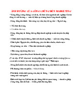 Công chúng và Marketing: Ảnh hưởng trong Chiến lược Doanh nghiệp môn Marketing căn bản | Trường đại học Mở Hà Nội