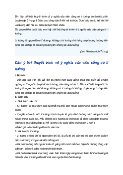 Giải Giáo dục công dân 9 Kết nối tri thức Bài 1 Luyện tập 2 trang 8: Em hãy viết bài thuyết trình về ý nghĩa của việc sống có lí tưởng