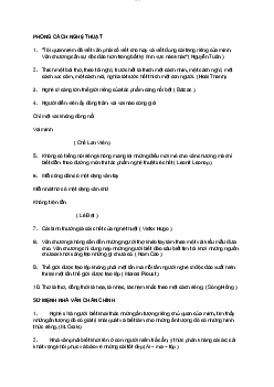 Trích dẫn cho bài NLVH 1 - Văn hay | môn Triết học Mác -Lênin | Đại học sư phạm Hà nội