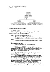 Cơ cấu tổ chức quản lý của Công ty Saetecco - Môn quản trị học - Đại Học Kinh Tế - Đại học Đà Nẵng