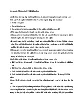 TOP câu hỏi trắc nghiệm chương 1 và chương 2 Môn Chủ nghĩa xã hội khoa học | Đại học Bách Khoa Hà Nội