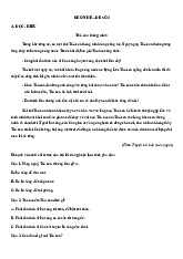 Đề ôn hè Tiếng Việt 2 lên 3 - Đề 3