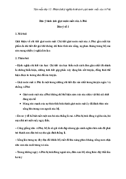 Phân tích ý nghĩa hình ảnh giọt nước mắt của A Phủ (2 Dàn ý + 6 mẫu) | Văn mẫu lớp 12