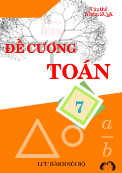 Đề cương Toán 7 học kỳ 2