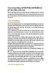 Chi phí hoạt động (OPERATING EXPENSES) là gì? Đặc điểm, phân loại