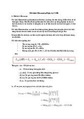 Mô Hình Okumura-Hata và CCIR: Phân Tích và Ứng Dụng. Môn Mô hình hoá và mô phỏng hệ thống điều khiển | Trường Đại học Công nghệ, Đại học Quốc gia Hà Nội.
