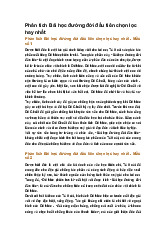 Phân tích Bài học đường đời đầu tiên chọn lọc hay nhất