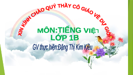 Giáo án điện tử Tiếng việt 1 bài 73 Cánh diều: Học vần: Uôn, uôt
