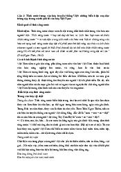 Tài liệu ôn tập cuối kì môn Cơ Sở Văn Hóa Việt Nam | Đại Học Hà Nội