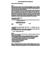 Bài Tập TTHQ: Xuất Xứ Hàng Hóa - Tính Toán RVC và Các Quy Định